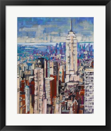 Framed Empire State II Print