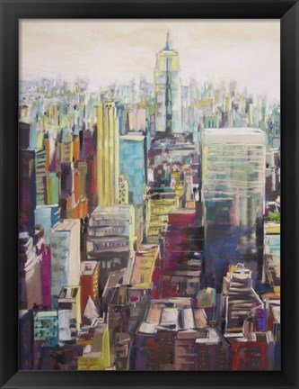 Framed Empire State III Print