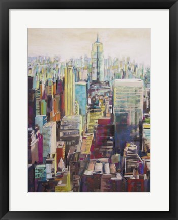 Framed Empire State III Print