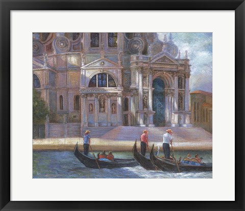 Framed Santa Maria Della Salute Print