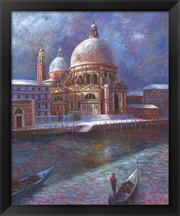 Framed Venice Sky Print