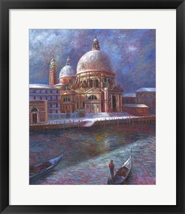 Framed Venice Sky Print