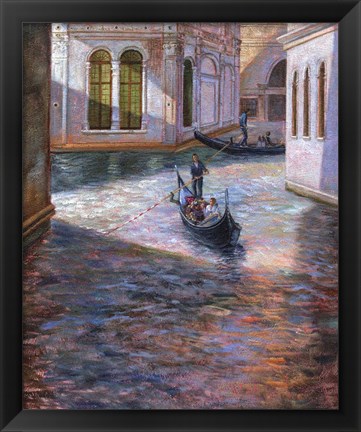 Framed Light On Gondola? Print