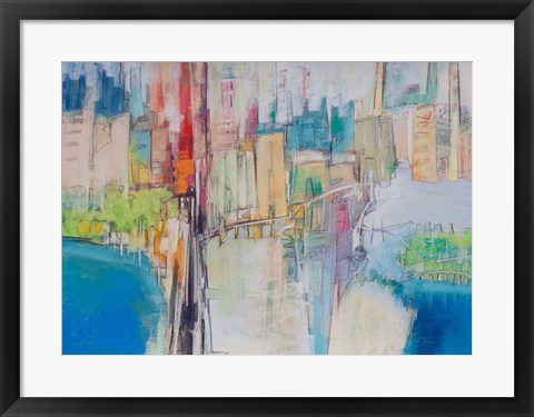 Framed City 14 Print