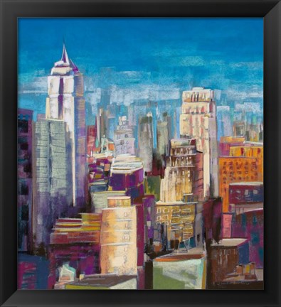 Framed Empire State IV Print