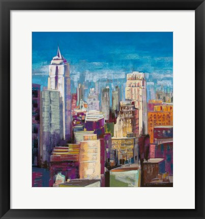 Framed Empire State IV Print