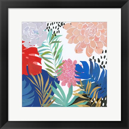 Framed Tropical Matisse Print