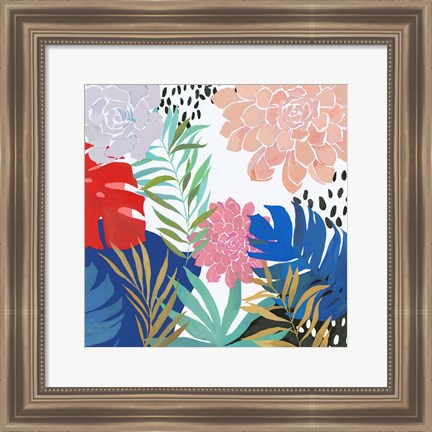 Framed Tropical Matisse Print