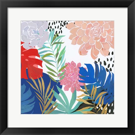 Framed Tropical Matisse Print