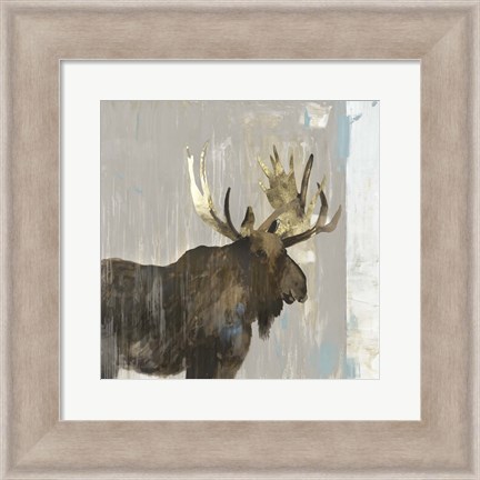 Framed Moose Tails II Print