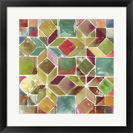 Framed Tessellation II Print