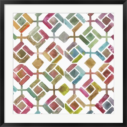 Framed Tessellation III Print