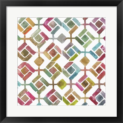 Framed Tessellation III Print