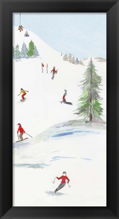 Framed Blue Mountain III Print