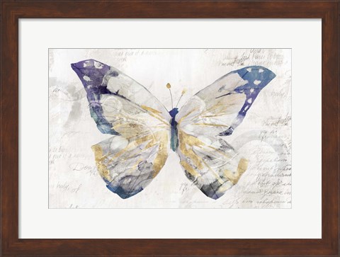 Framed Butterfly Effect I Print