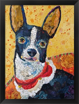 Framed Sitting Pretty Chi-Hua-Hua Print