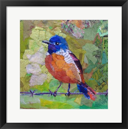 Framed Spring Robin Print