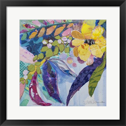 Framed Bold Blooms 7 Print