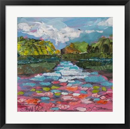 Framed River Morning #1 Print