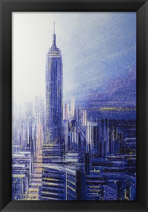 Framed New York City Blues Print