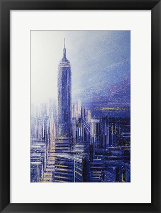 Framed New York City Blues Print