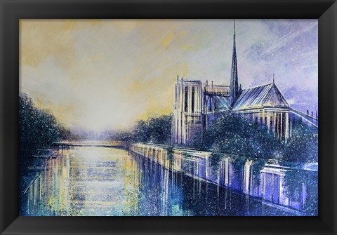 Framed Notre Dame, Paris Print