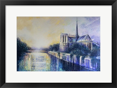 Framed Notre Dame, Paris Print