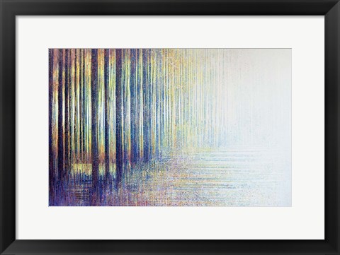 Framed Evening In The Forest Print