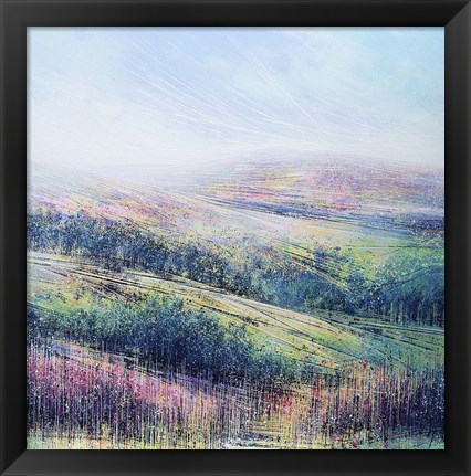 Framed Summer On The Moor Print