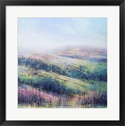 Framed Summer On The Moor Print