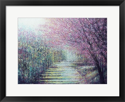 Framed First Spring Blossom Print