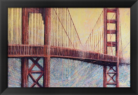 Framed Golden Gate Bridge Print