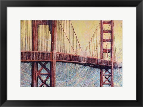 Framed Golden Gate Bridge Print