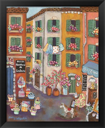 Framed Vieux Ville Print