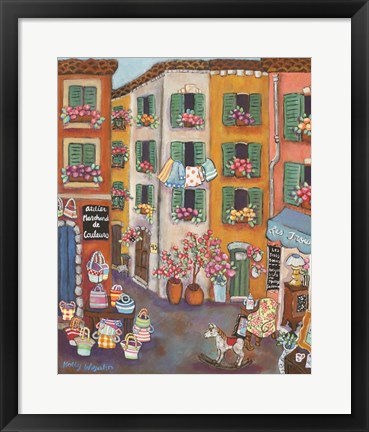 Framed Vieux Ville Print