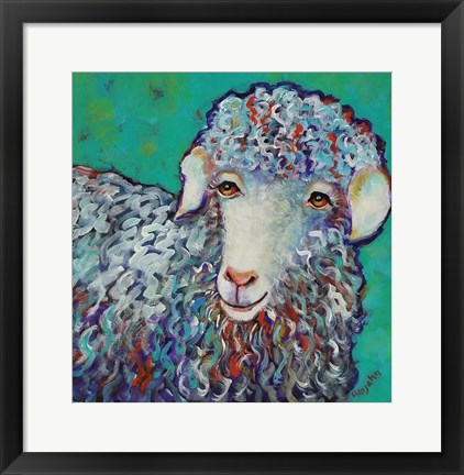 Framed Sheep in Sheeps Clothing Print