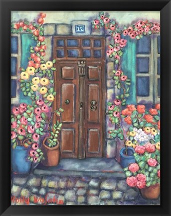 Framed Doorway in Provence Print