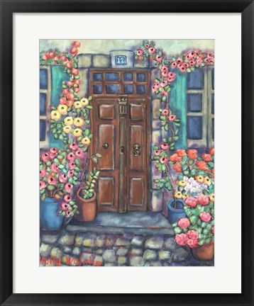 Framed Doorway in Provence Print