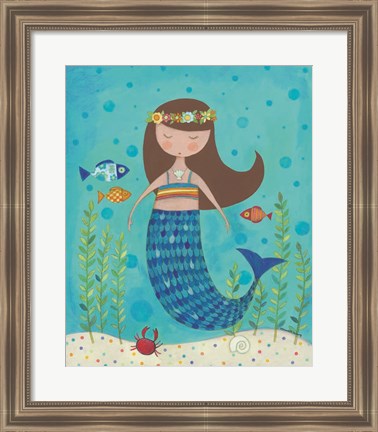 Framed Under the Sea Print