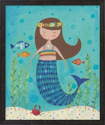 Framed Under the Sea Print