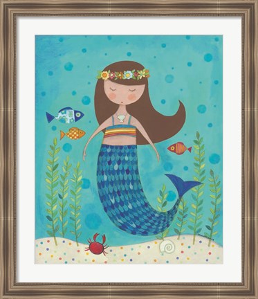 Framed Under the Sea Print