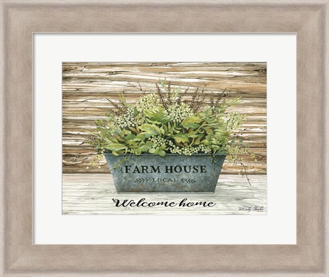 Framed Welcome Home Print