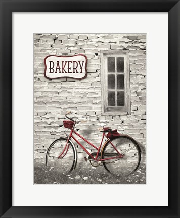 Framed Bakery Stop Print