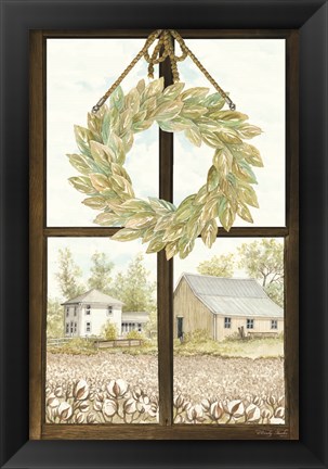 Framed Window View III Print