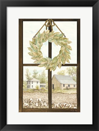 Framed Window View III Print