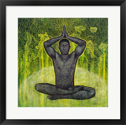 Framed Meditation Land Print