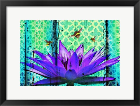 Framed Water Lilly Print