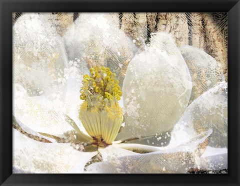 Framed Magnolia Tree Print