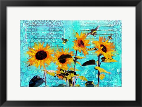 Framed Mediterranean Summer Print