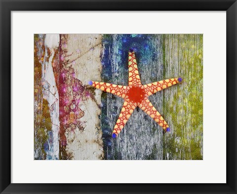 Framed Starfish 1 Print